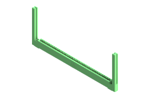 337-041-520-158 - EDAC Card Edge Connector